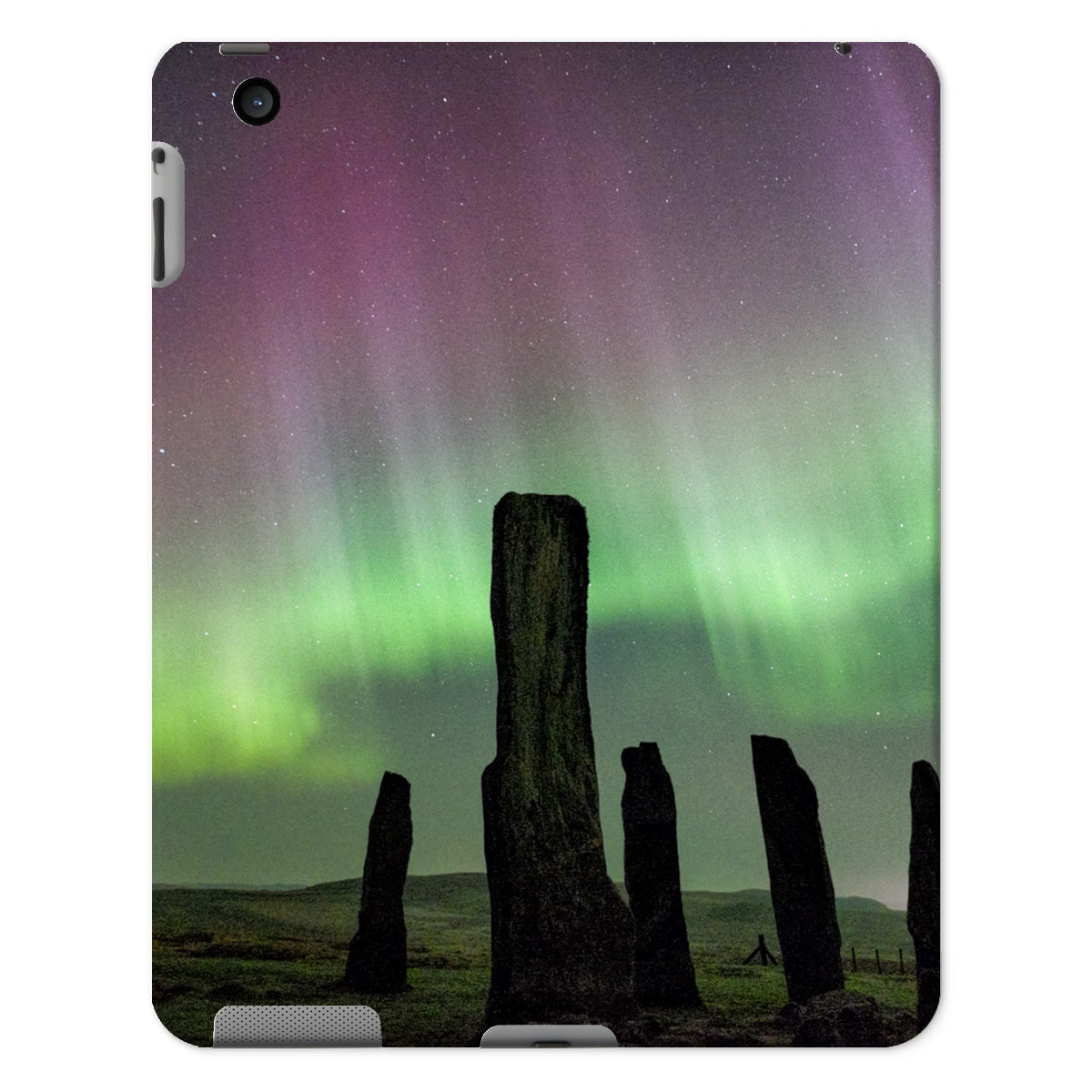 Callanish Standing Stones and Aurora Tablet Cases