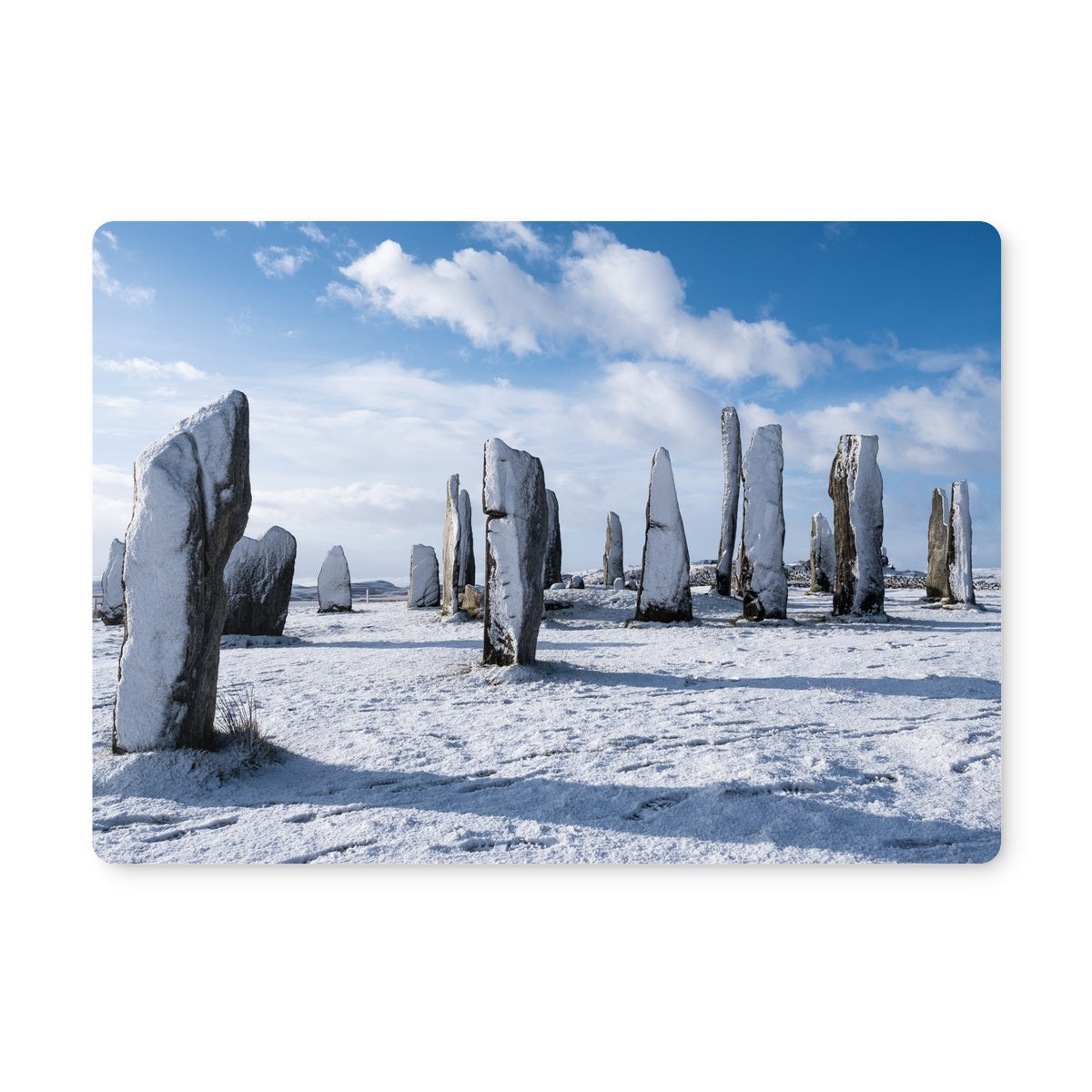 Snowy Callanish Placemat