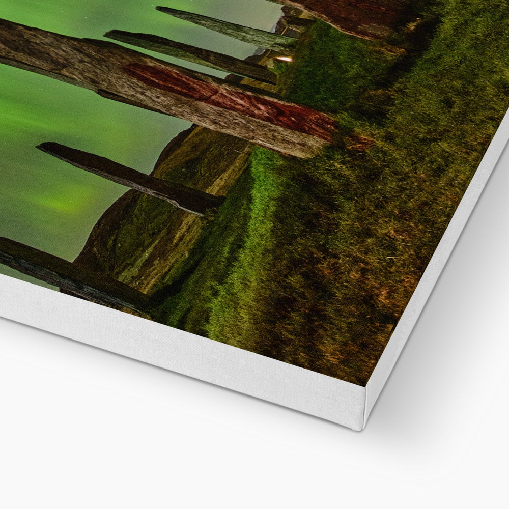 Callanish February '23 Active Aurora Canvas