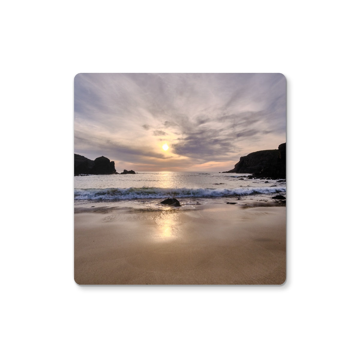 Dalbeg Beach Sunset Coaster