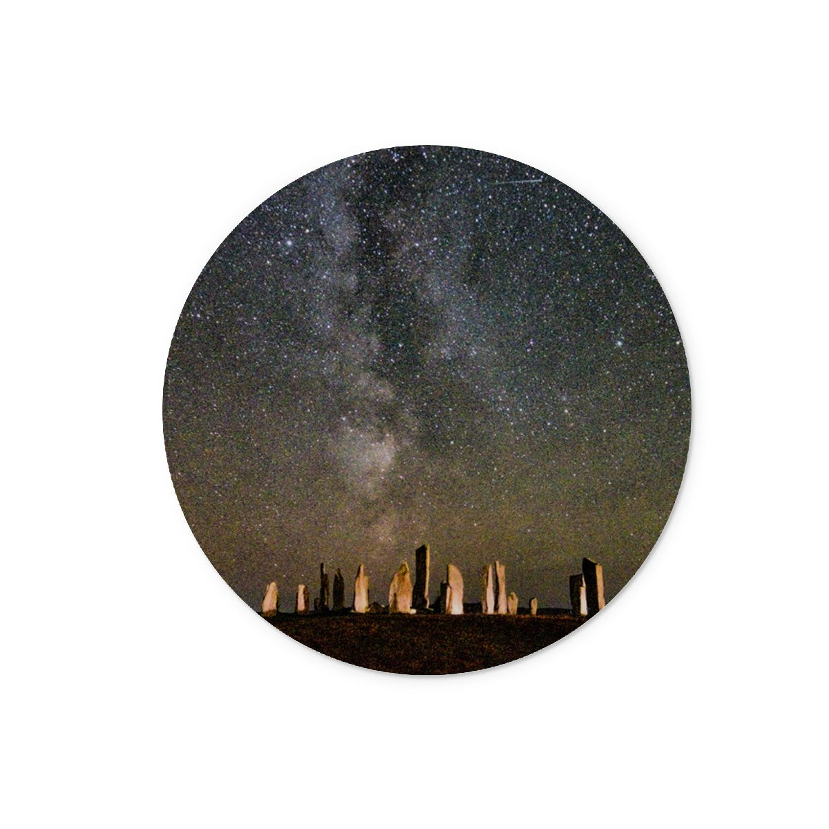 Callanish and the Milky Way  Glass Chopping Board