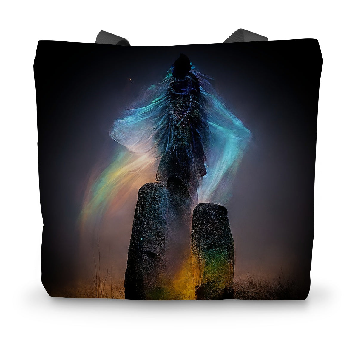Shaman and Standing Stones  Canvas Tote Bag