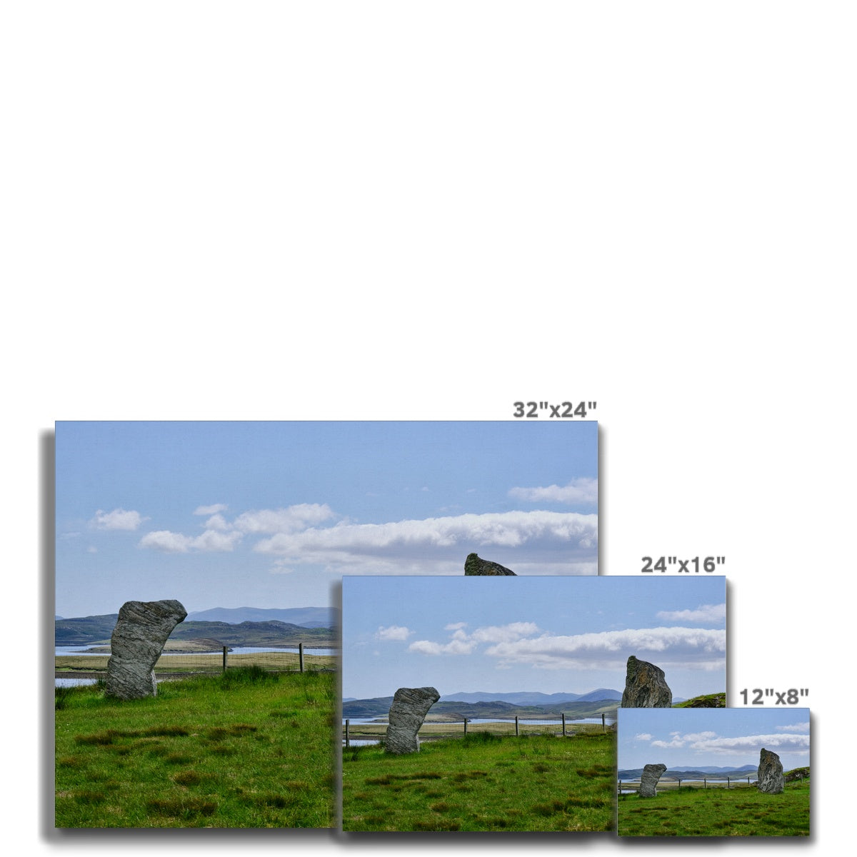Callanish and Cailleach na Monteach Canvas