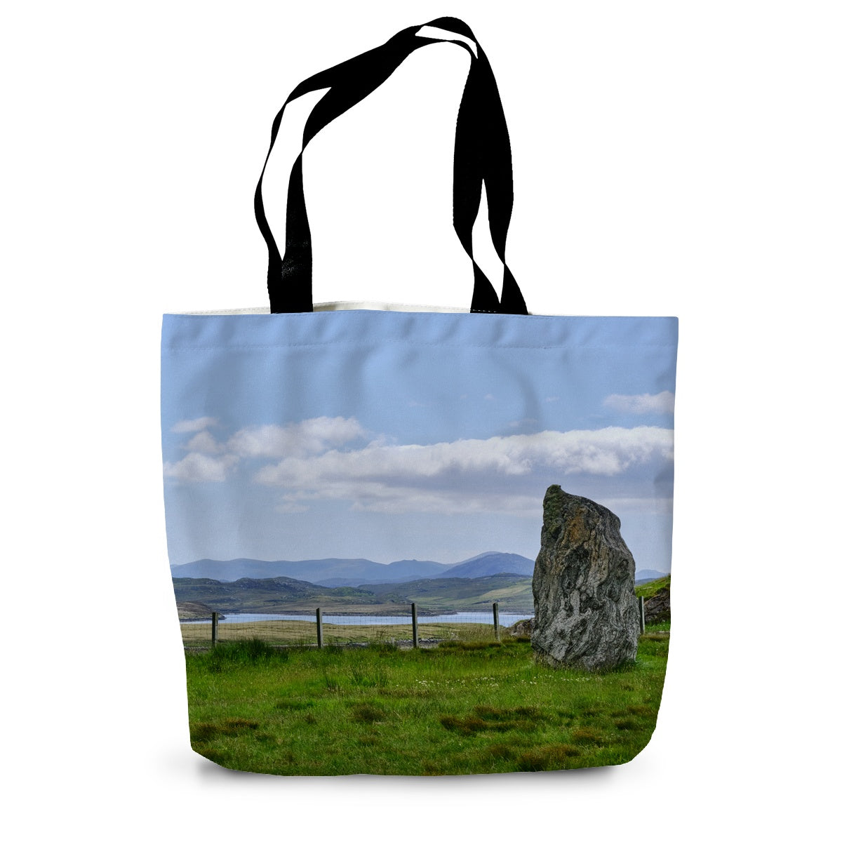 Callanish and Cailleach na Monteach Canvas Tote Bag