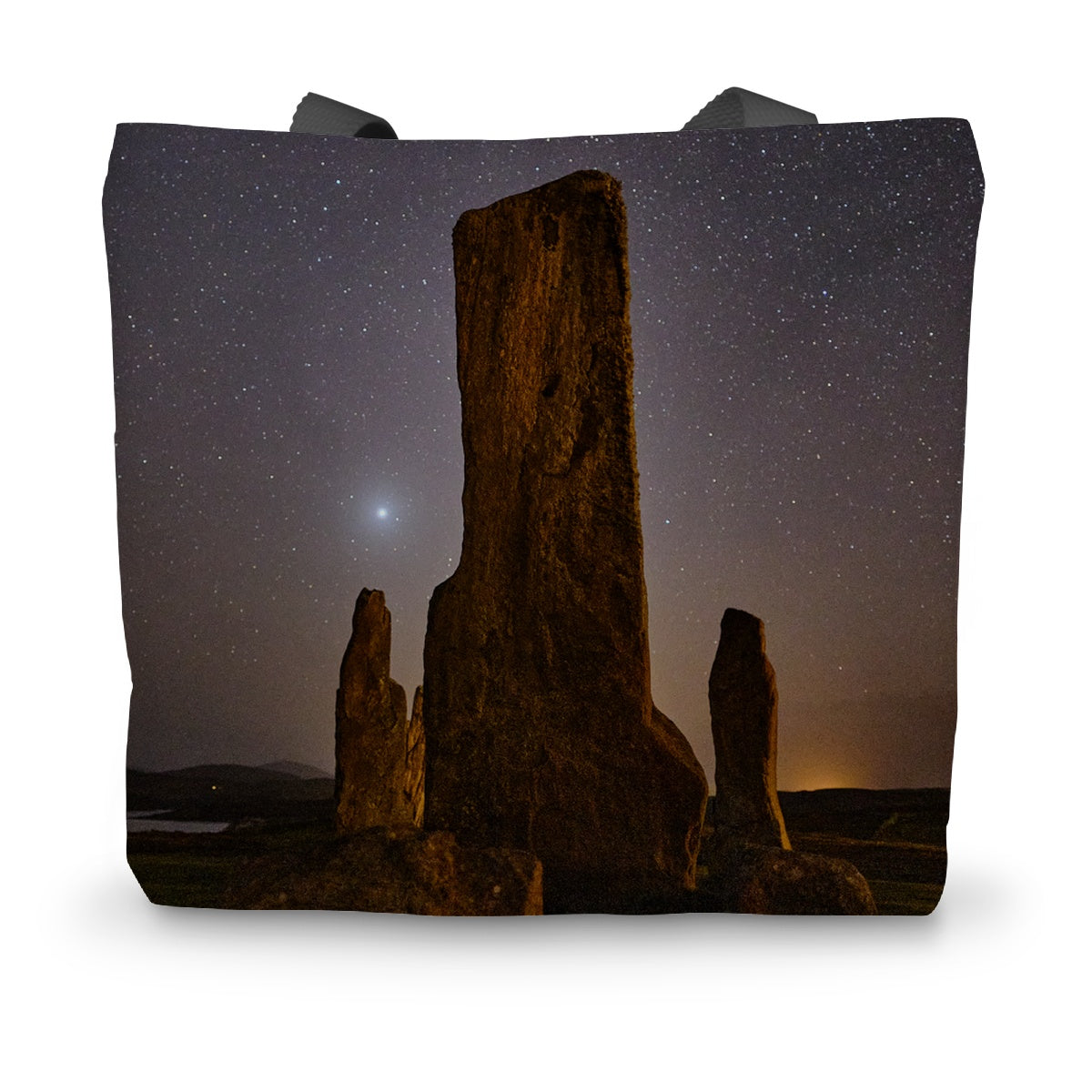 Callanish Standing Stones and Venus Canvas Tote Bag