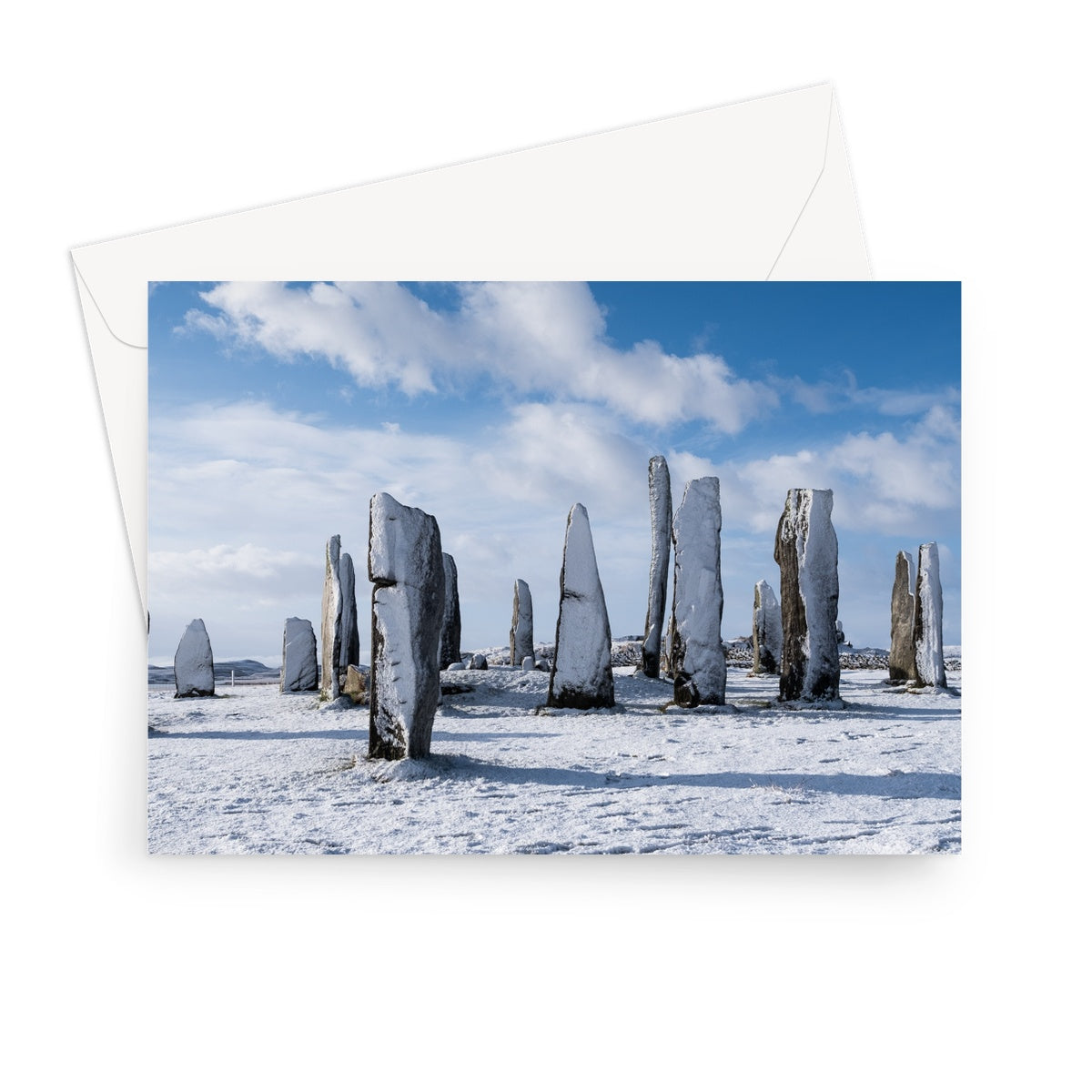 Snowy Callanish Greeting Card