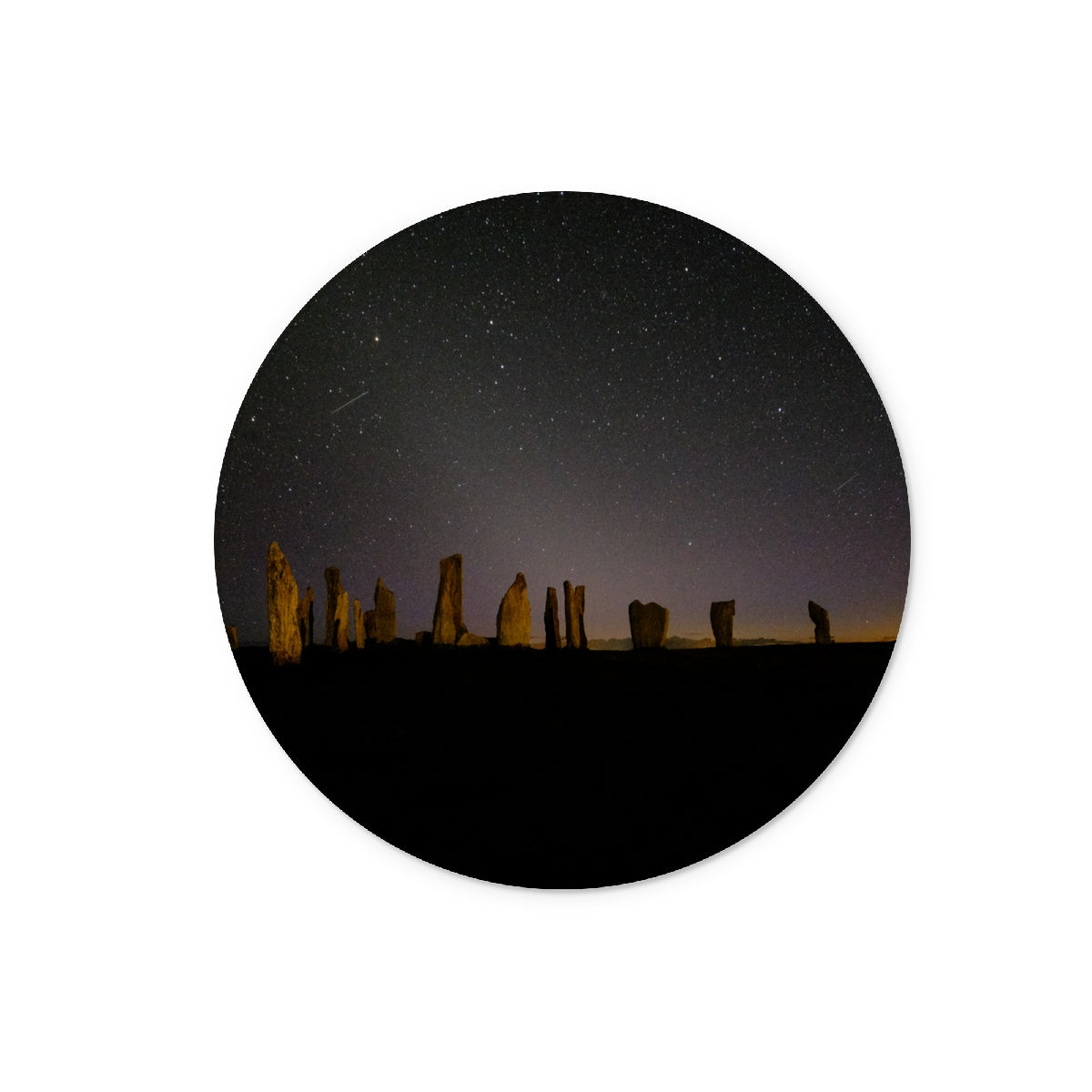 Callanish and Zodiacal light Glass Chopping Board