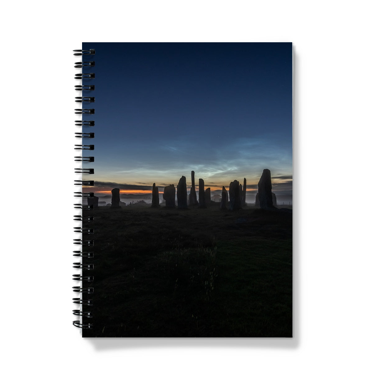 Callanish Stones and Noctilucent Clouds Notebook