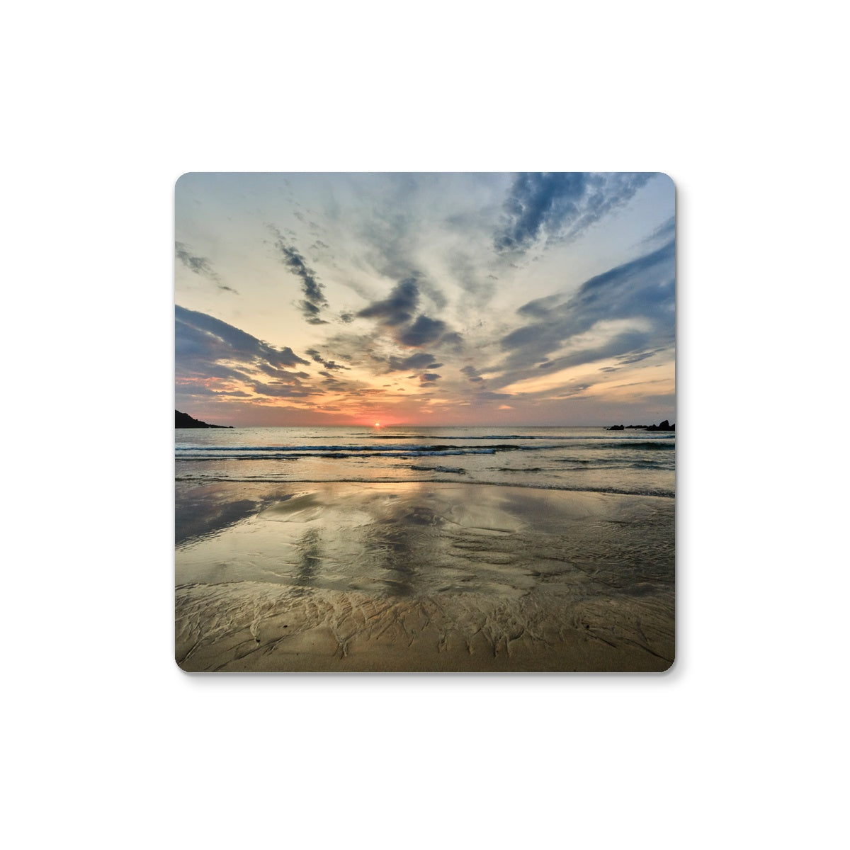 Dalmore Beach Sunset Coaster
