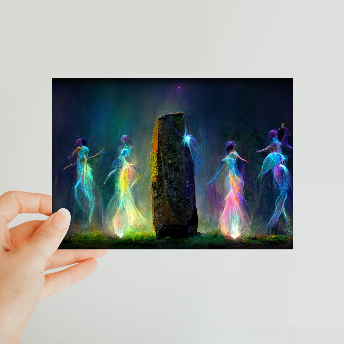 Standing Stones Fairies 9 Classic Postcard