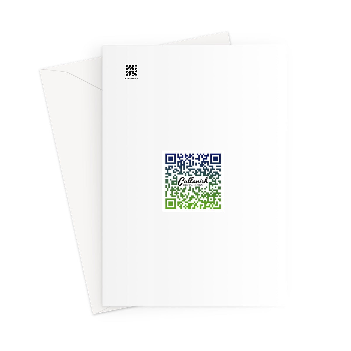 Callanish and Zodiacal light Greeting Card