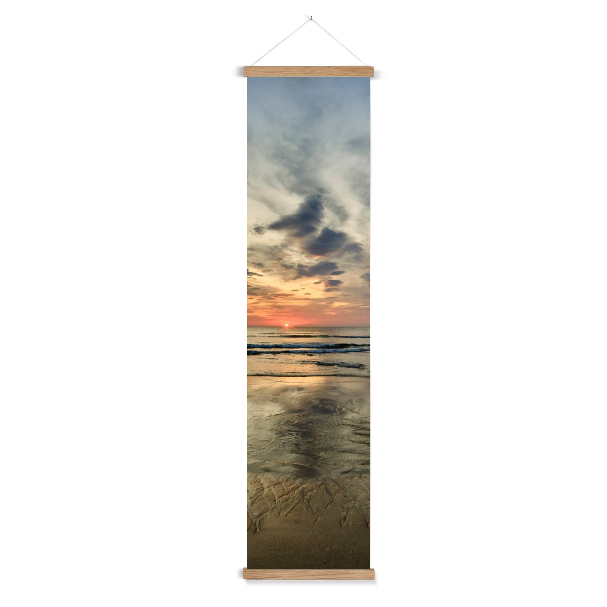 Dalmore Beach Sunset Wall Height Chart
